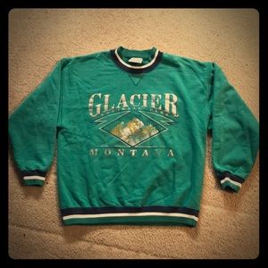 Gear For Sports Teal, Gold Vintage Montana Sweater